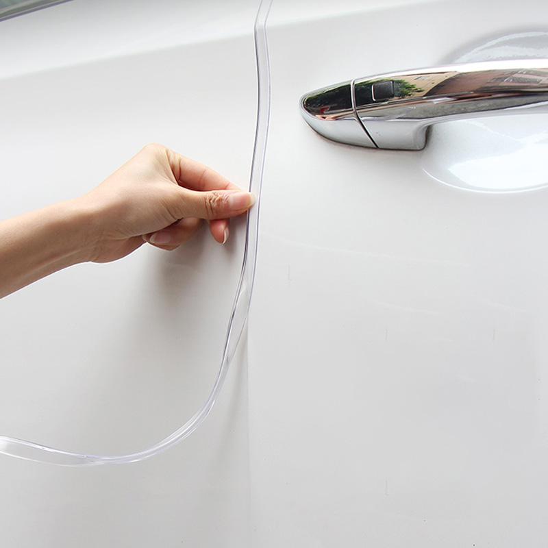Универсальная накладка на молдинг двери автомобиля, защитная накладка на край, защитная накладка от царапин, прозрачная накладка для самостоятельного изготовления