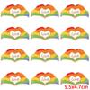 10Pcs/Lot Letters Proverb Patch Iron On Patches For Clothing Cartoon Embroidery Patches On Clothes Animal Patch For Clothes Sew