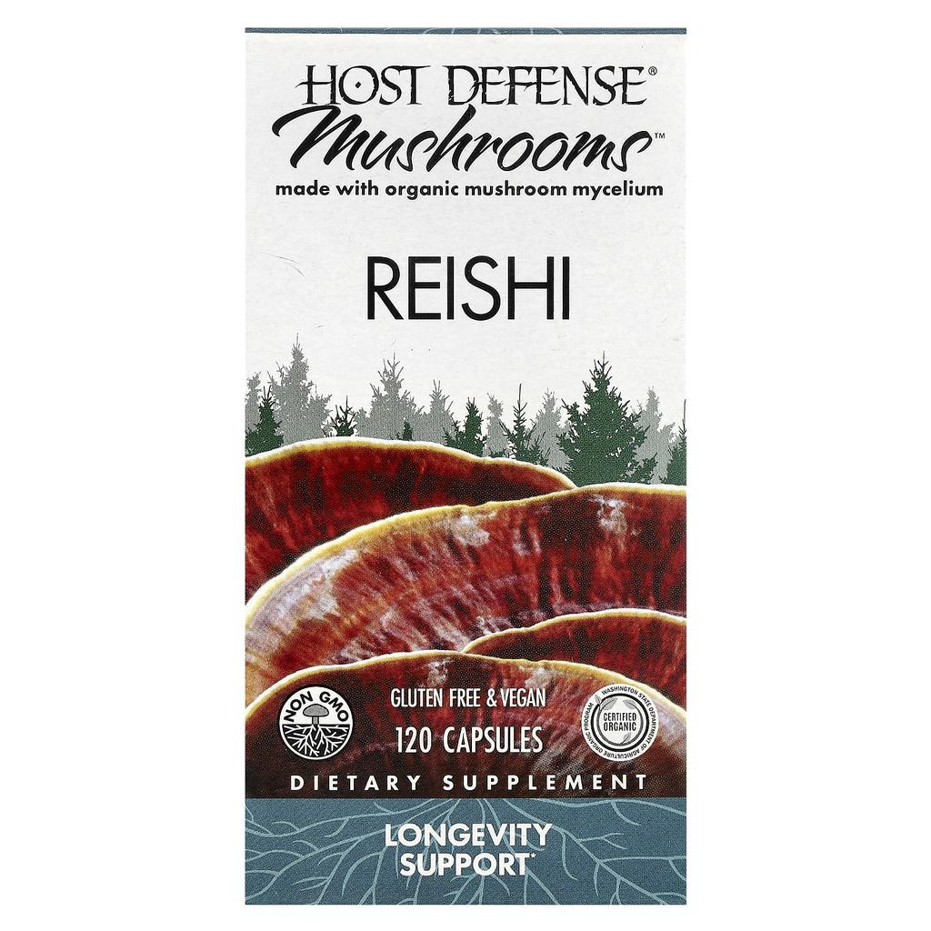 Mushrooms™, Reishi Mushroom, 120 Capsules