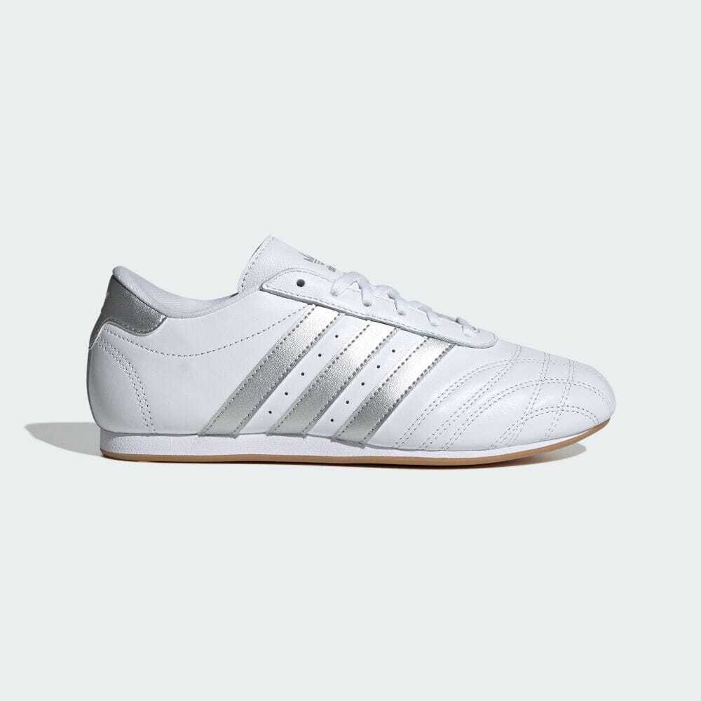 JS1192 adidas Originals Таэквондо Шнуровка Обувь Белый Серебристый Металлик Резина (Мужской