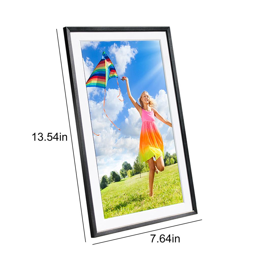 15,6-дюймовая цифровая фоторамка WiFi 1920x1080 IPS HD с сенсорным экраном, автоповорот, для мужчин, женщин, пар, отца и матери