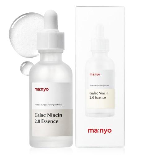 Witch Factory Galac Niacin 2.0 Эссенция Stone Up Skin Texture Pore Care Сыворотка большой емкости Manyo Skin Care (50 мл Обычная версия) Галак Ниацин 2.0 Е