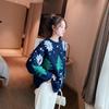 Christmas Sweaters Women Loose Korean Style Autumn Thickened Knitted Pullovers Winter Solid Snowflake Tree Pattern Jumper