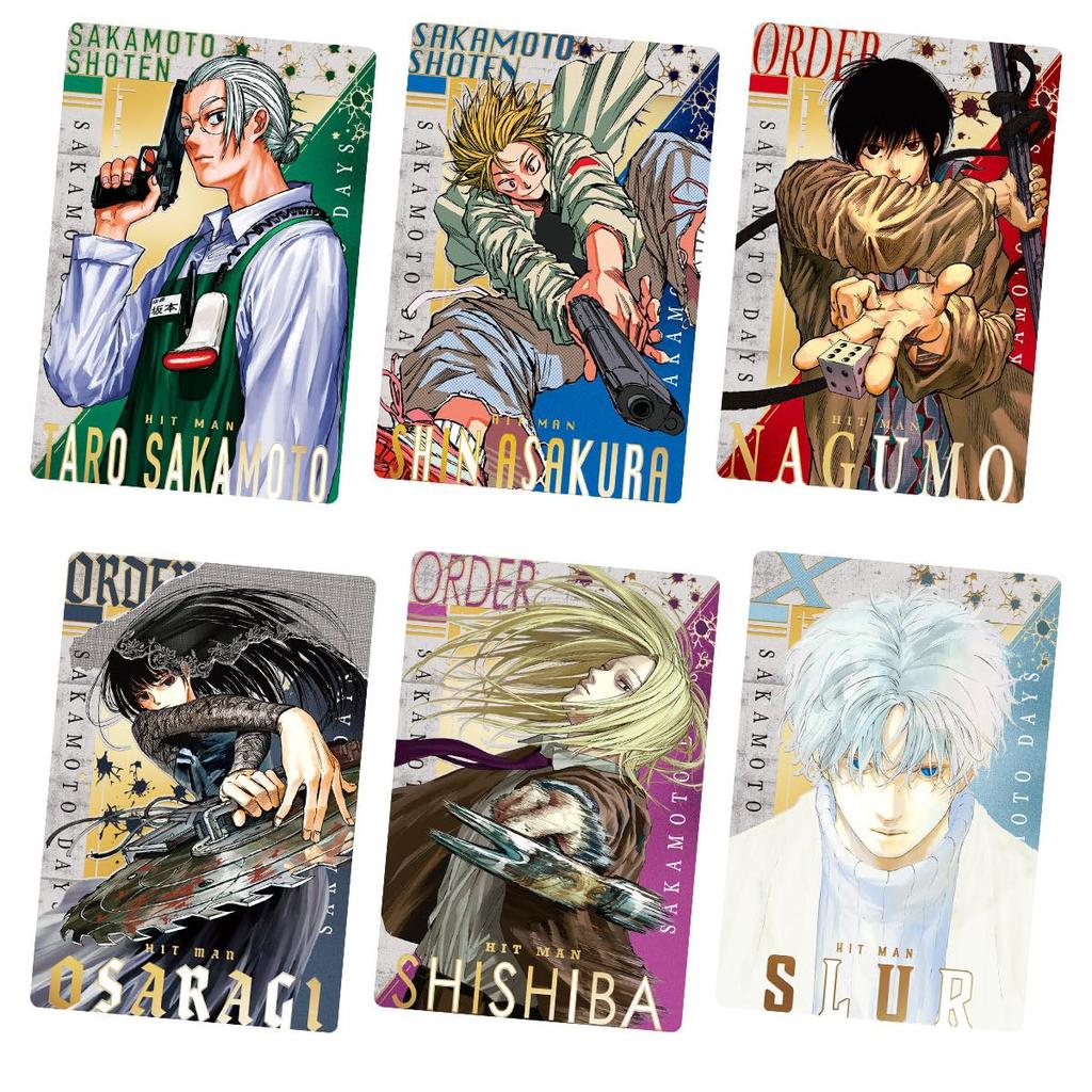 Конфеты вафли SAKAMOTO DAYS (20 штук) игрушки/вафли (выпечка сладостей) (ДНИ САКАМОТО)