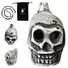 1Pc Whistle Skull Human Whistle Camping Tools  Explosive Net Red Ghost Whistle