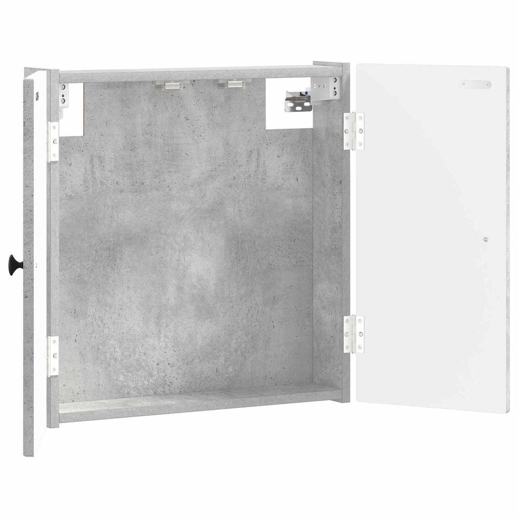 Dartboard Cabinet EDE Concrete Grey 52.5 x 10.5 x 53.5 cm