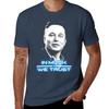Elon Musk In Musk We Trust TShirt Summer Print Short Sleeve Tee