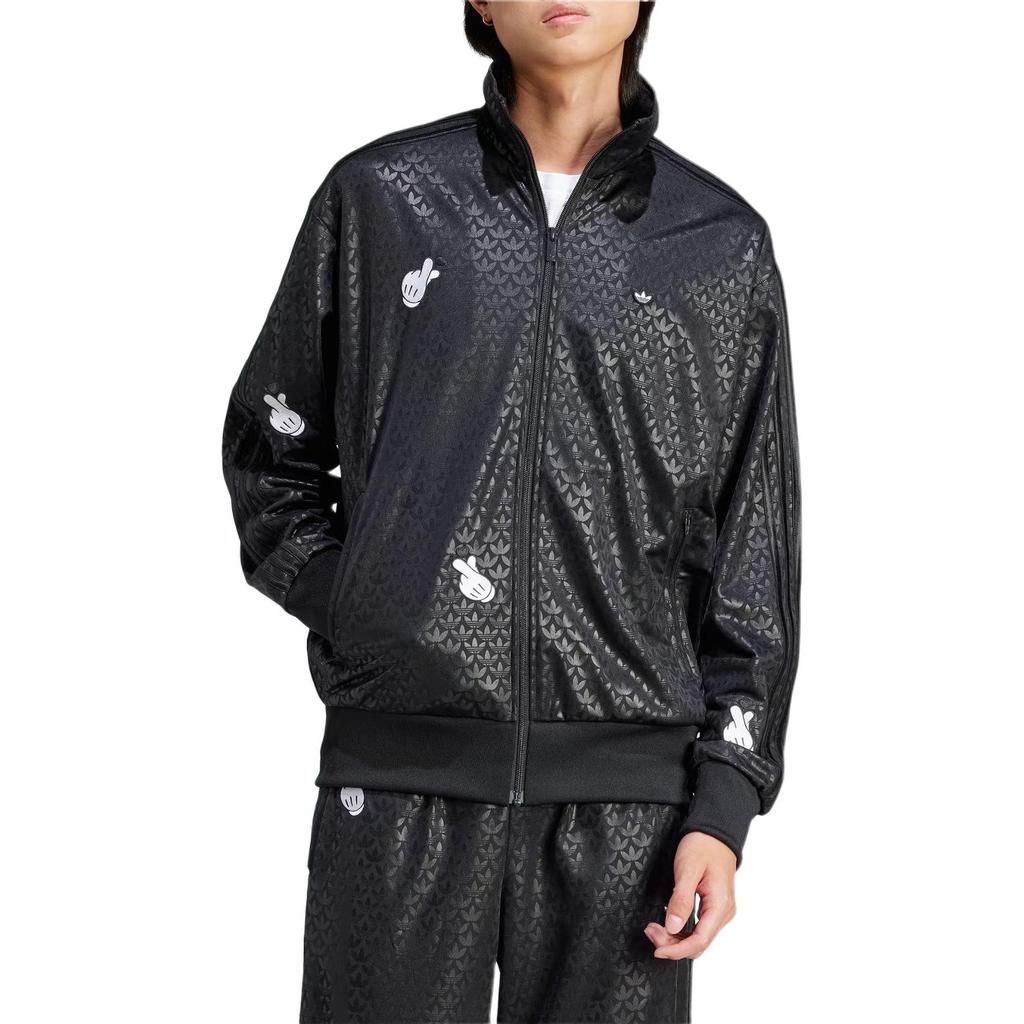 Adidas Originals x MILAOSHU,LIANMINGKUAN Mickey Mouse Jackets & Coats Men's Black IY2264