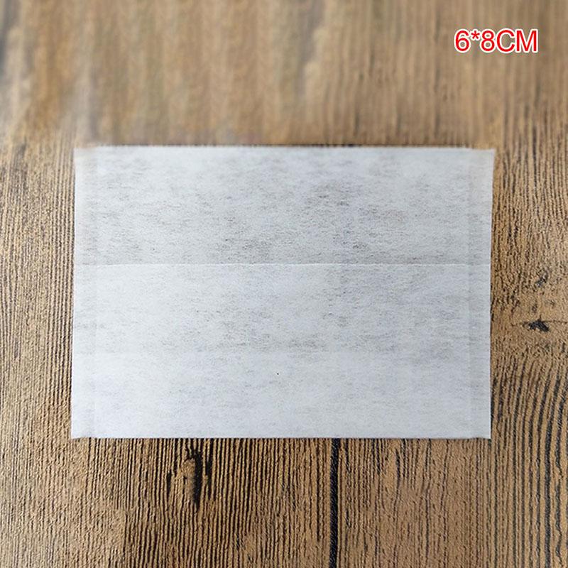 100Pcs Non-Woven Disposable Empty Teabag Filter Herb Tea Infuser Strainer Supply