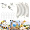 1 Set Balloon Holder Reusable Balloon Arch Kit Durable Plastic Balloon Arch Frame for Weddings Birthdays Party Decor
