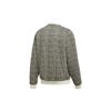 Adidas Originals Trefoil Houndstooth Casual Sports Jacket With Collar Men Jacket Khaki ED6131