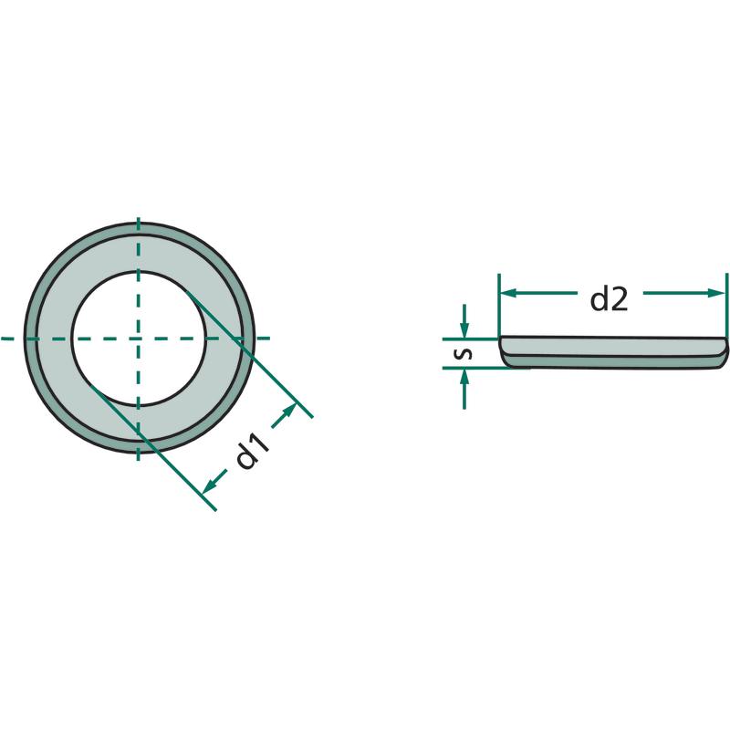 Podkładka 2Mm 10Mm 20Mm 4990099