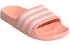 adidas Шлепанцы Adilette 'Розовый Белый Аква' Женские EE7345