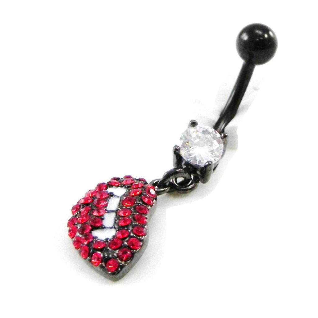 Les Trésors De Lily [I9126] - Пирсинг «Вампир» красный белый