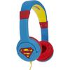 SUPERMAN Childrens/Kids Logo On-Ear Headphones