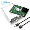 2.5 Inch Transparent HDD SSD Enclosure USB 3.0 HDD Case USB To SATA External Hard Drive Disk Case for Laptop SSD Hard Disk Box