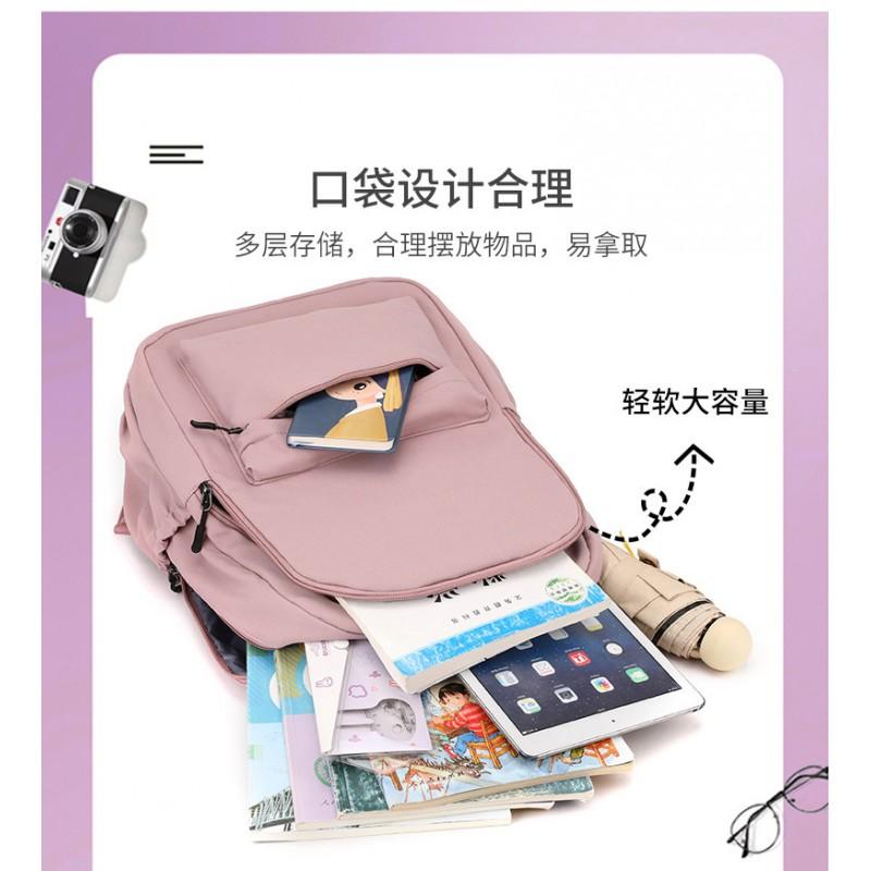 Disney Stitch Large Capacity Backpack Kids Boys Girls School Supplies Storage Bag Anime Fashion Student Bookbag