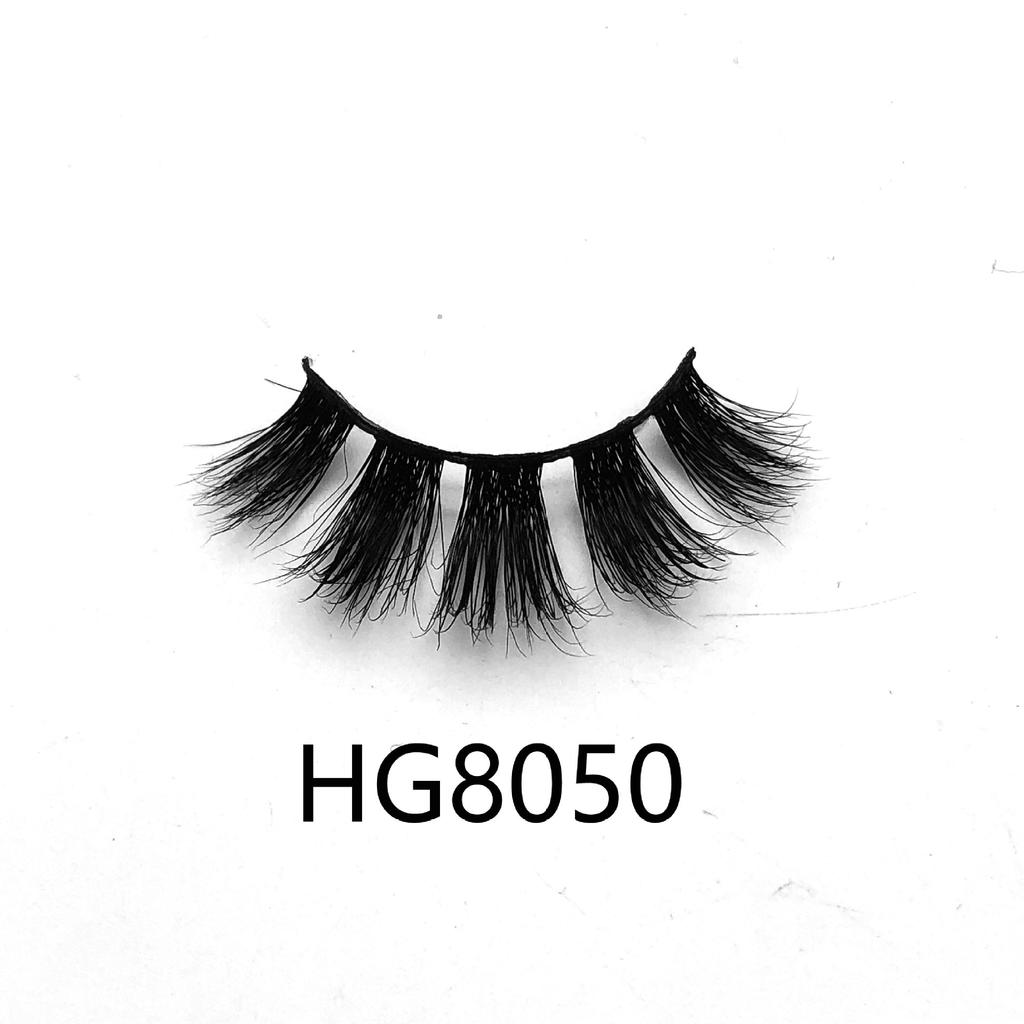 20mm Mink Hair False Eyelashes European And American Multi -Layer Thick Cross Curly Messy False Eyelashes