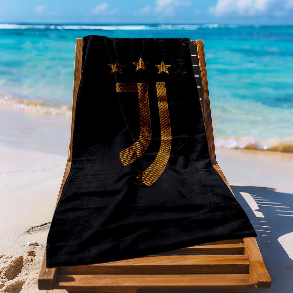 Juventus Beach Towel Super Soft Microfiber Quickdry Fabric Comfortable Lightweight Perfect For Traveling Yoga Camping And Swimming