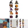 Halloween Door Scene Setter With Paper Pumpkin And Bat For Trickortreat And Party Atmosphere