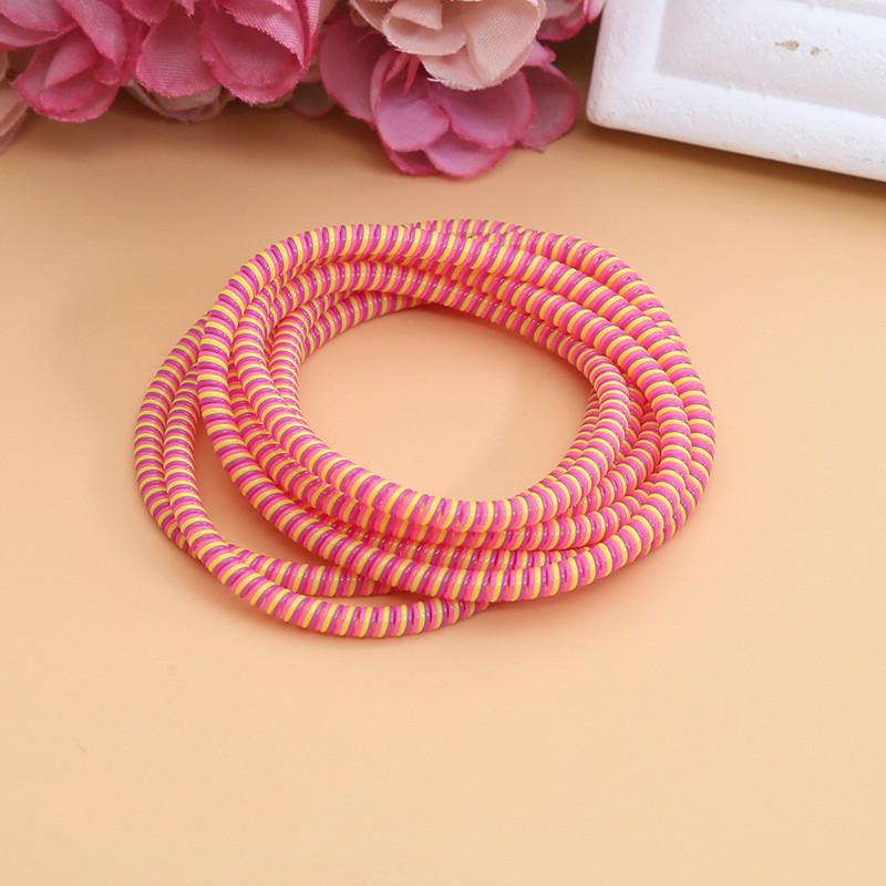 1,4 м красочный кабель протектор линии передачи данных веревка крышка наушников