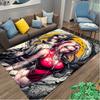 1pc Digital Printed Chair Rug for Home Office Use, naruto Carpet Appropriate for All Seasons, Soft Area Carpet