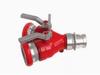 Firefighting Water Distributor: FII65 2-Way Inlet, 3-Way 3" Inlet to 2.5" Outlet Quick Attack Hose Splitter