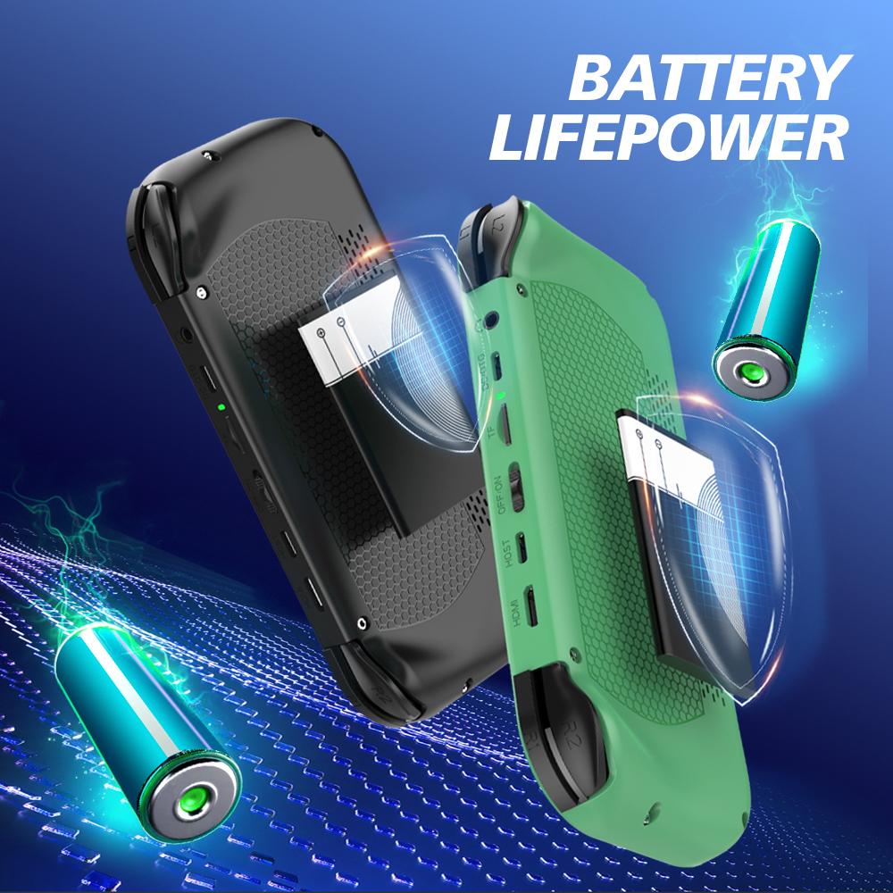 R43S Ретро портативная игровая консоль Система Linux с открытым исходным кодом 4,3-дюймовый IPS экран Портативный карманный видеоплеер