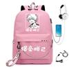Дорожная сумка My Hero Academia Аниме Периферия Рюкзак USB Большая вместимость Студенческая школьная сумка