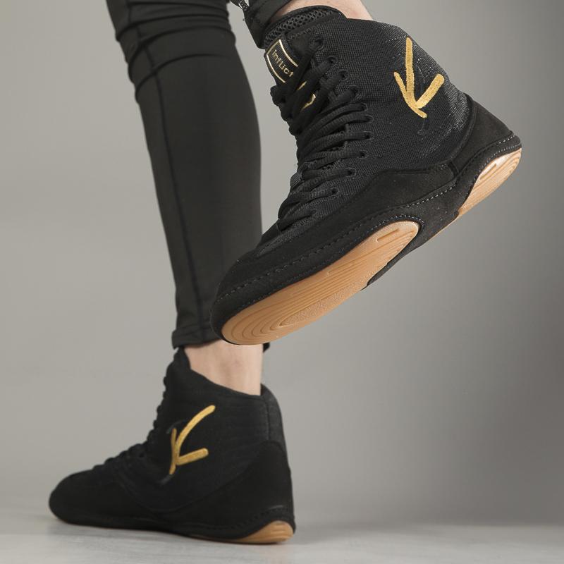 Мужские боксерки с высоким верхом, дышащие бойцовские борцовки, женские нескользящие кроссовки для санды, сетчатые тренировочные боксерки