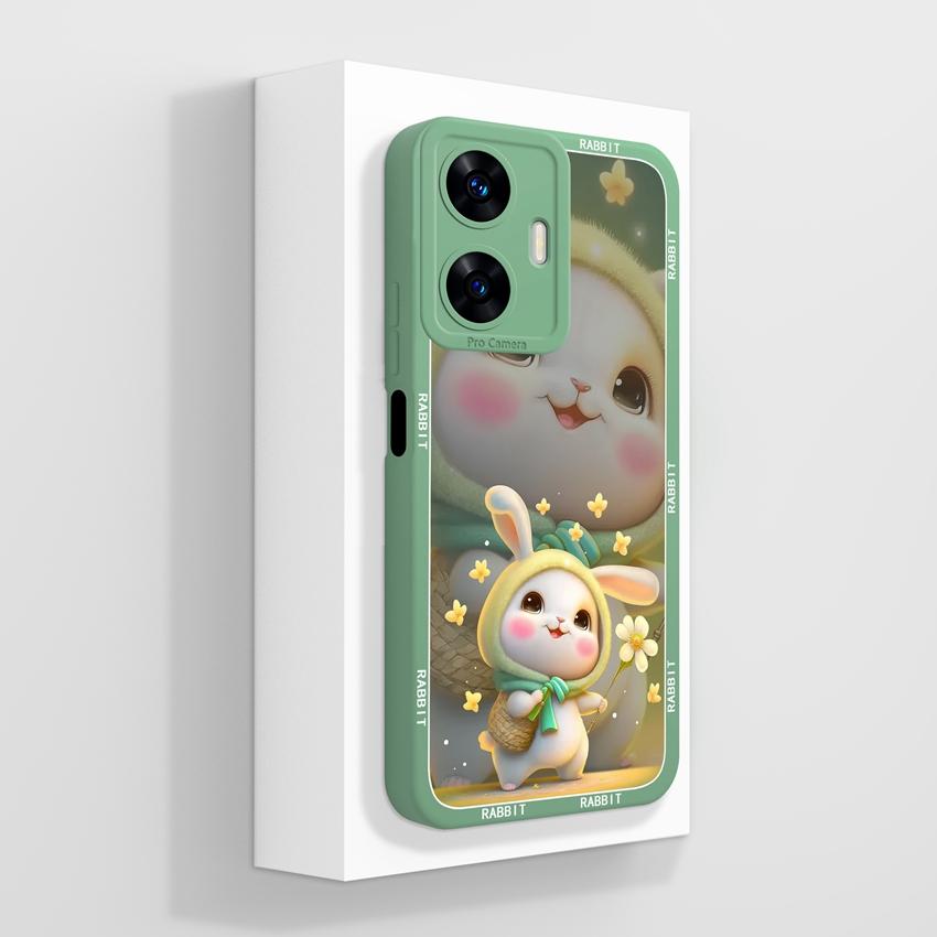 Красивые чехлы для телефона в форме сердца любви для Realme C55 C35 C25 C20 C15 C11 C21Y C25Y Мягкий жидкий силиконовый бампер Противоударный защитный чехол для Realme Casing