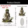 Bohemian Desk Decoration Acrylic Plaque Natural Spirit Art Decoration Plant Insertion Stand Gift For Plant Enthusiasts