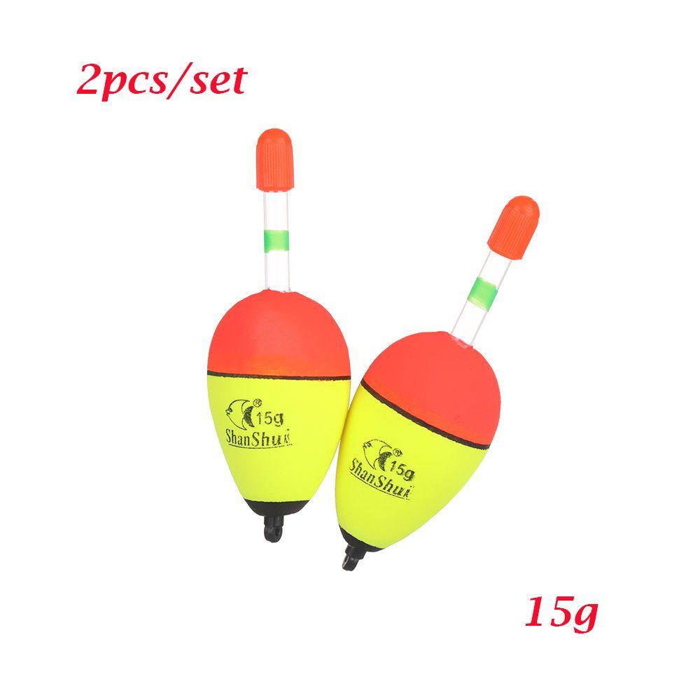 New Bobber Plastic Fishing Night Float Light Stick Ball Boia Eva Foam