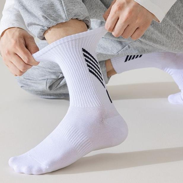 1/5 пары носков для бега для мужчин и женщин, компрессионные носки для фитнеса, спортивные, яркие, дышащие, баскетбольные носки для марафона