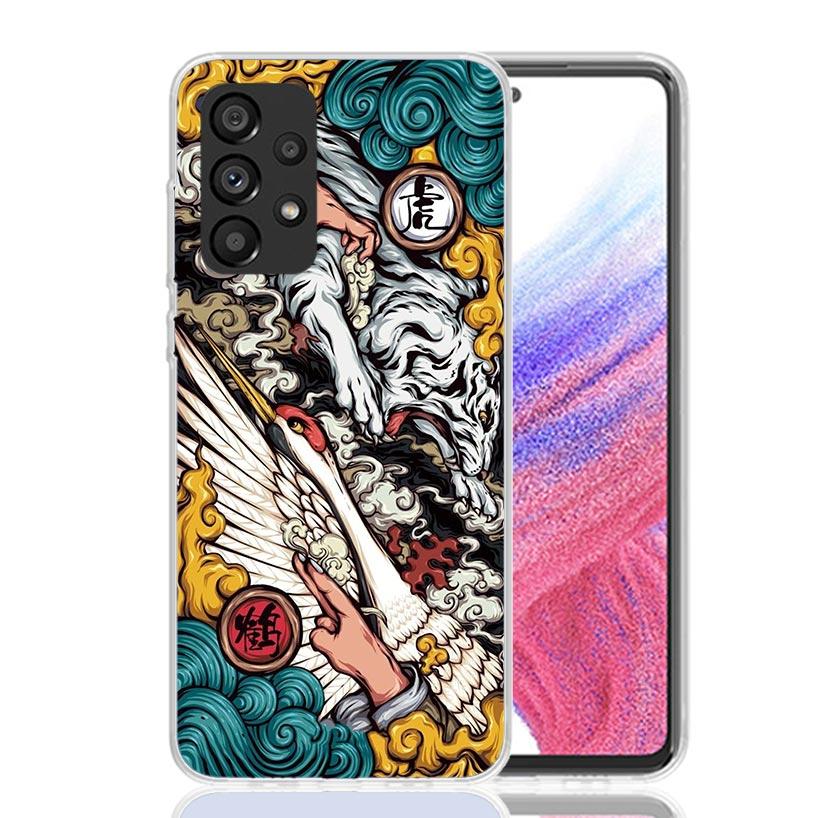 Чехол для телефона 'Жизнь Инь Ян Восемь Триграмм' для Samsung Galaxy A52 A32 A22 A12 A02S A50S A30S A51 A31 AA71 Note 20 Ultra 10 S10 Plus