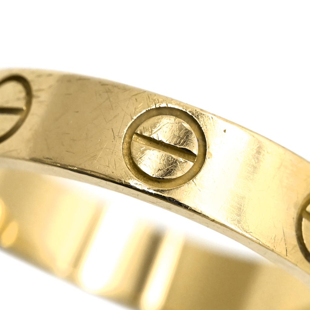Cartier B4085000 love Love RingRing ring 18K Yellow Gold #7(JP Size) Array