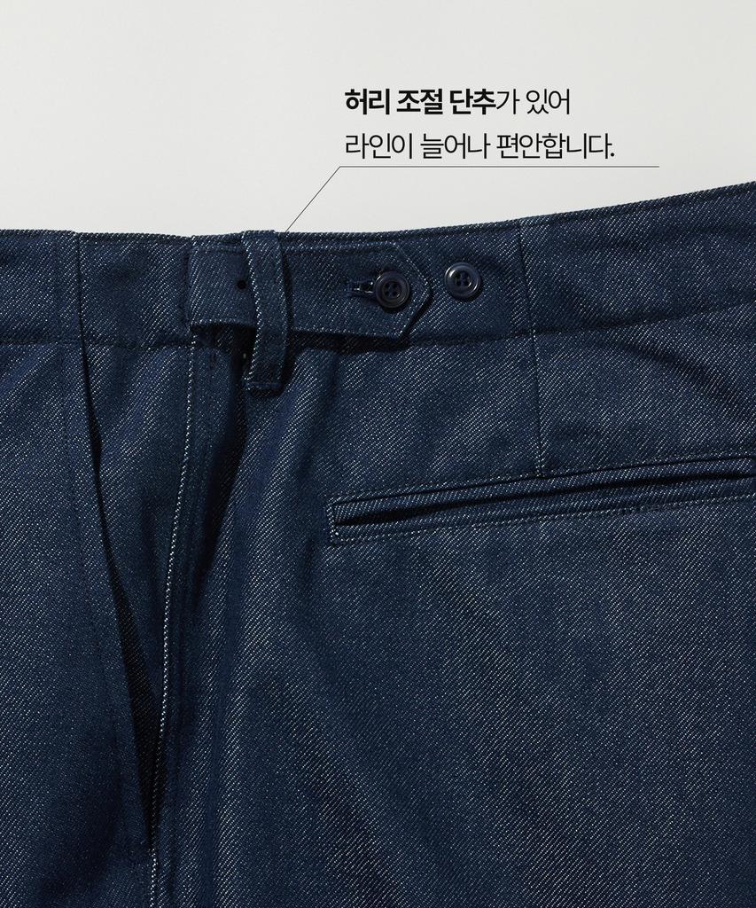 STCO Codigallery City Comfort Non-Fade Pants Blue (Straight Fit)_Cpawz05Nsl