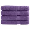 VidaXL Superior Quality Towels 4 Pcs, Shower Towels, Bath Sheets, Toilet Guest Towels, Purple 137366