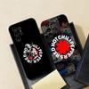 Чехол-бампер с принтом острого перца чили для Samsung S26 S25 S24 FE S23 S22 S21 Plus S20 Ultra Note20Ultra Черный Мягкий