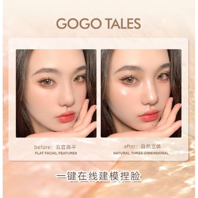 GOGO TALES - Палетка для контуринга и хайлайтера - 3 цвета