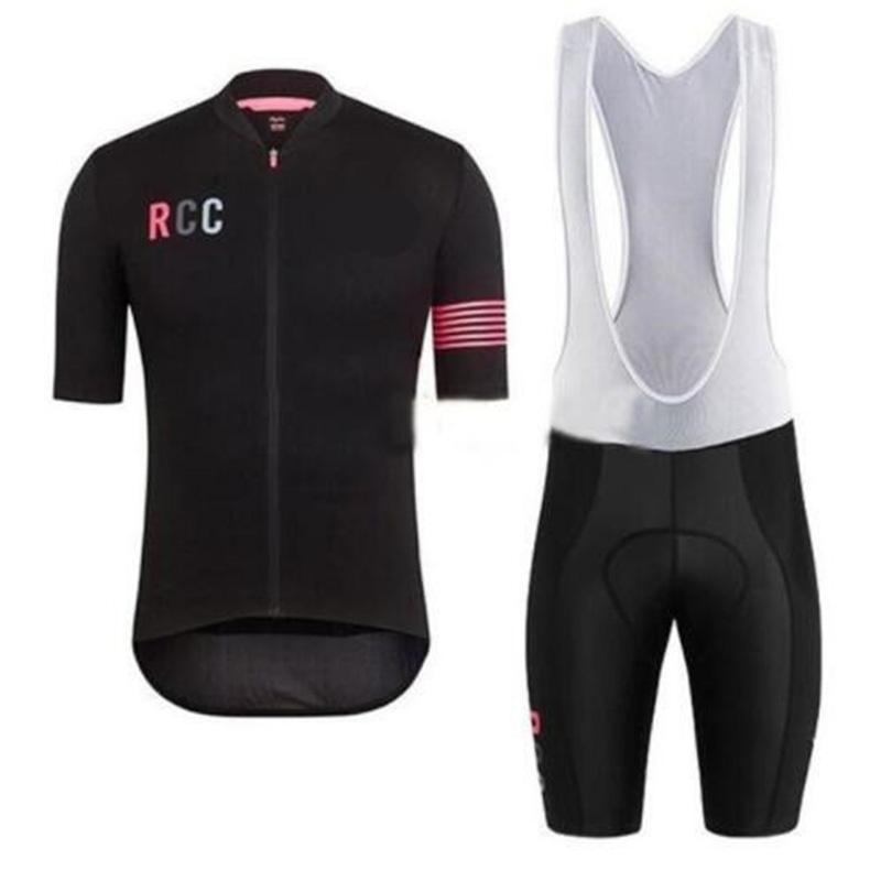 Pink RCC Cycling Jersey Set Short Sleeve for Men Bike Sportswear Sets Summer Maillot Ciclismo Hombre Bicycle Clothing 2026