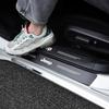 5Pcs Carbon Fiber Car Door Sill Protector Sticker for Jeep Renegade Wrangler JK JL Anti-Scratch Threshold Guard Auto Accessories ALV1