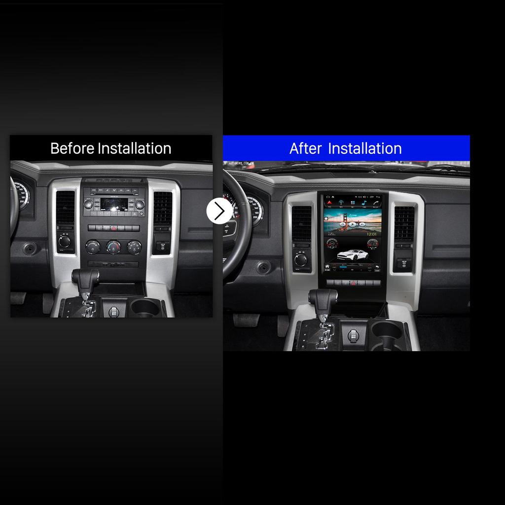Bluetooth CarPlay Смарт-Навигационная Радиосистема для Dodge RAM 2009-2012
