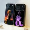 Чехол для телефона S-Seven D-Deadly Sins Meliodas для iPhone17 16 15 14 13 12 Pro Max Серый Черный Матовый Лазерный Металлик Аврора Funda