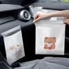 30Pcs 1 Pack Car Bin Bag Cleaning-Bags Can Pasted Portable Transparent-Bag Home Kitchen Office Disposable Bags Cartoon Pattern