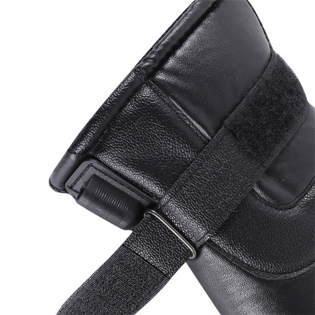 Electric Heated Gloves,Portable Battery Heating Thermal Gloves,Waterproof Touchscreen Gloves For Cycling