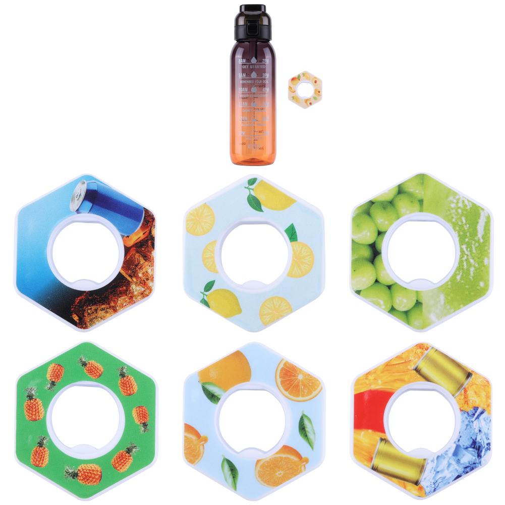 Бутылка для воды с ароматом воздуха 1000 мл, чашка для воды Scent Up, спортивная бутылка для воды для фитнеса на открытом воздухе, модная чашка для воды с ароматическими капсулами