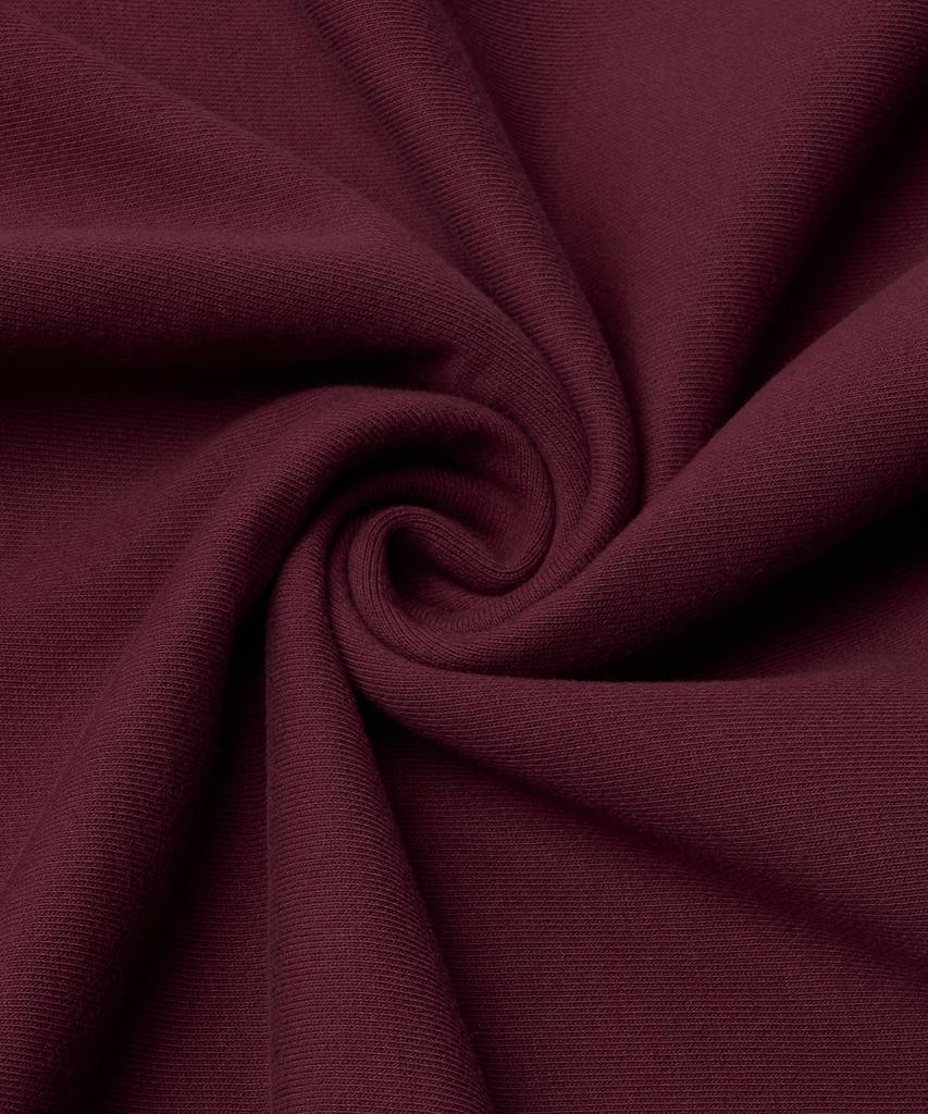 CAMEL WORK No.413 Caw Basic Logo Sweatshirt (Burgundy)