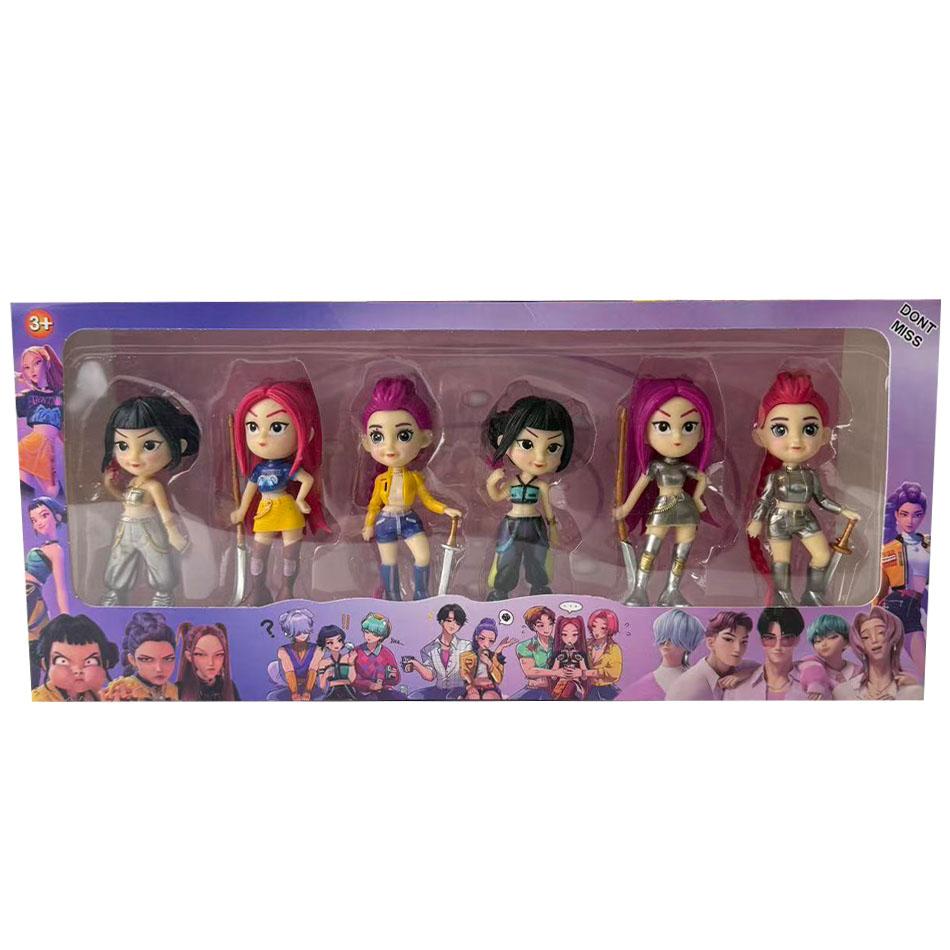 2027 НОВЫЙ K-pop Охотник на демонов Руми Зои Мира аниме поливинилхлорид коллекция персонажей настольные безделушки Детский новогодний подарок