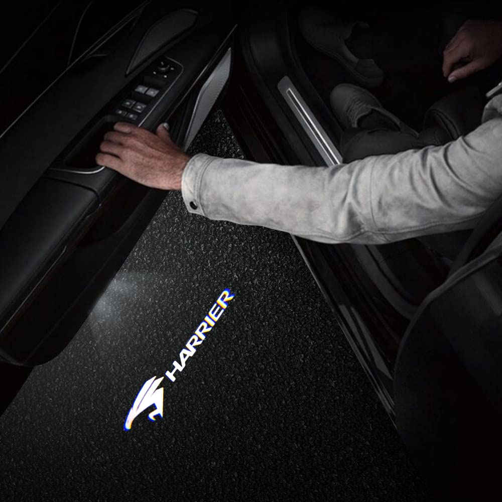 Car Courtesy Light, Door Welcome Light, Laser Logo Light, LED Logo Projection, HD, Set of 2